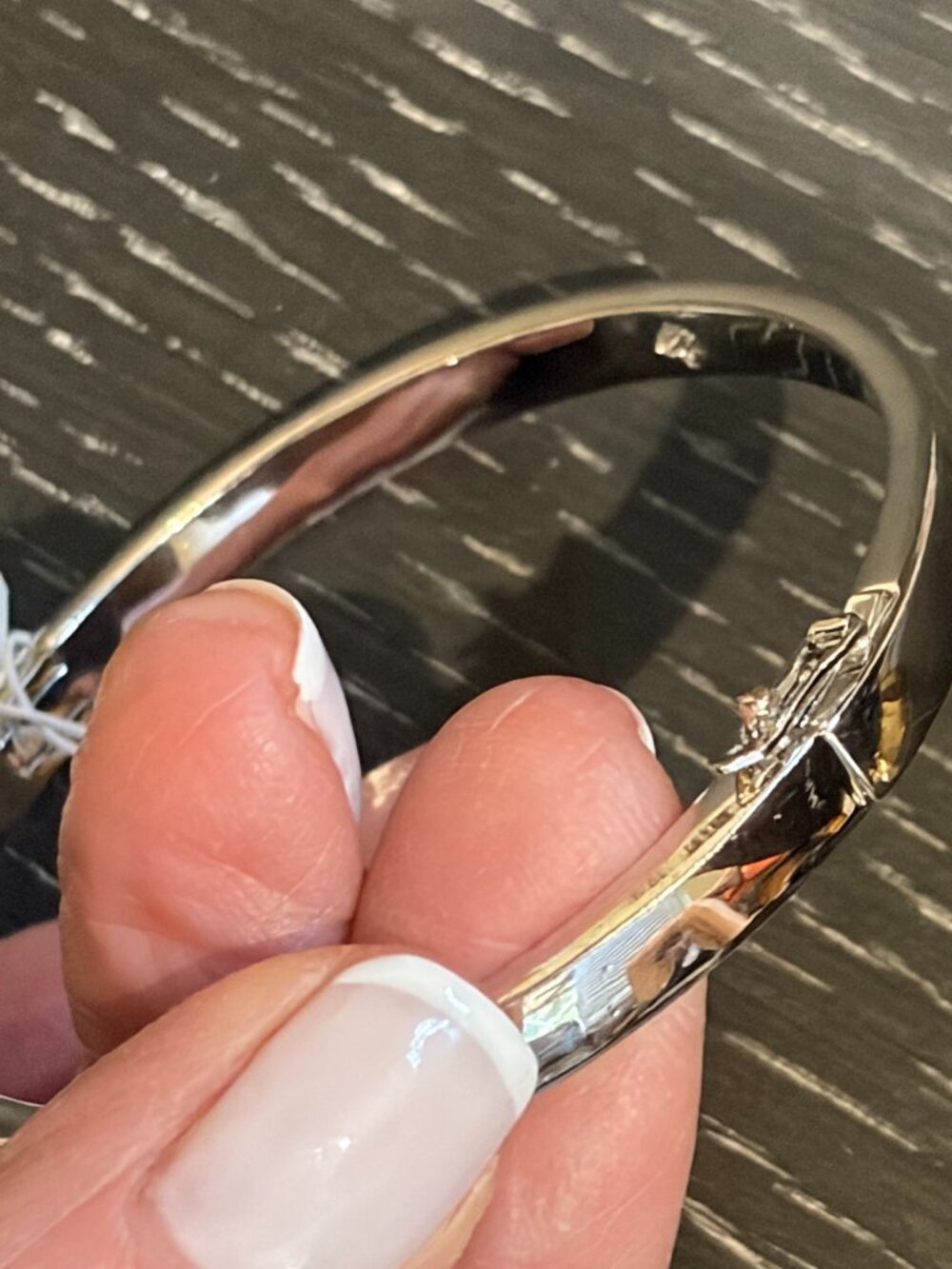 Kate Spade New York Everyday Spade thin Metal Bangle